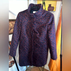 Loft Animal Print Jacket size Small
